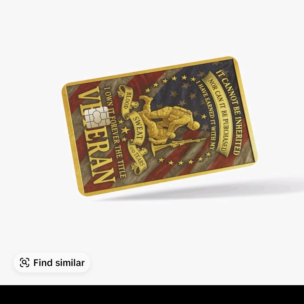 Veteran Card Cover